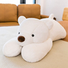 趴趴北极熊猫白色狗熊抱枕女生可爱布娃娃床上睡觉夹腿大毛绒玩具