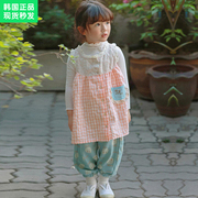 锦小和和 amber韩国童装儿童吊带背心裙2024春款女童小香风连衣裙
