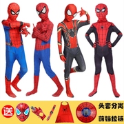 超凡蜘蛛侠紧身衣儿童套装，发射器头套玩具男孩，cos衣服表演服