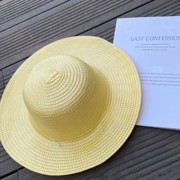 遮阳帽男夏季可折叠钓鱼帽太阳帽，户外帽子男款，大檐草帽男防晒帽