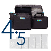 厂msquare出差旅行衣物收纳包整理(包整理)袋旅游洗漱内衣服分类套装8品