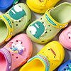 儿童拖鞋夏男童(夏男童)女童小童卡通沙滩凉拖防滑软底，室内包头宝宝洞洞鞋