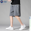 NASA URBAN联名短裤男士夏季速干裤跑步羽毛球冰丝休闲五分裤L