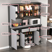 餐边柜现代简约家用厨房柜子储物柜客厅，酒柜茶水柜一体靠墙置物柜