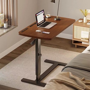 高档折叠桌可移动电脑桌工作可升降桌子卧室家用床边桌宿舍学生桌