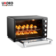 UKOEOc HBD-7001烤箱家用烘焙大容量电烤箱多功能上下控温70L
