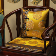 中式枕抱靠垫客厅古典靠枕腰枕高档红木沙发靠垫中国风靠背套含芯