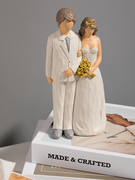 创意幸福人物结婚摆件亲子一家四口床头柜卧室客厅装饰品生日礼物