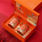 高档茶叶罐包装盒空礼盒岩茶，凤凰单丛半斤装白茶红茶礼盒装空盒子