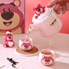 草莓熊系列陶瓷茶壶可爱茶具礼盒套装2023耐高温过滤泡茶壶