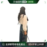 韩国直邮FASHIONFULL BUBELL方形蝴蝶结雪纺衫(TIME SALE 15%)