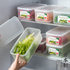 日本进口冰箱收纳盒专用放蔬菜整理收纳神器，水果保鲜盒冷冻食品盒