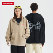 SprayGround美式校园卫衣涂鸦宽松卫衣外套男女W0933311