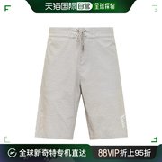 香港直邮Thom Browne 条纹系带沙滩短裤 MTT029AF0009