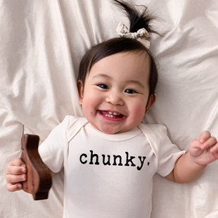 Finn+Emma短袖包屁衣字母图案四季内衣婴儿连体衣儿童纯棉男女款