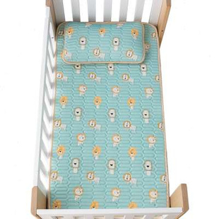 儿童凉席幼儿园专用软婴儿可用透气吸汗宝宝夏季婴儿床凉席冰丝夏