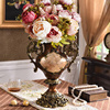 欧式奢华仿真花瓶摆件客厅，电视柜餐桌干花，插花美式中式复古装饰品