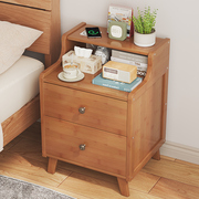 卧室智能床头柜无线充电多功能小型床边家用实木收纳置物储物柜子