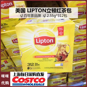 美国进口LIPTON立顿COSTCO红茶冲饮热泡原片茶包312小包