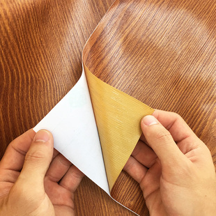 有手感的木纹贴膜木门木质压纹贴纸茶几桌面防水翻新贴装饰衣柜贴
