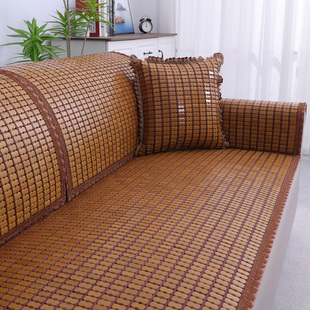 夏季麻将凉席沙发垫客厅竹席，坐垫防滑座垫，夏天款通用竹凉垫子