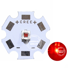 CREE红光黄光LED灯泡3w灯珠