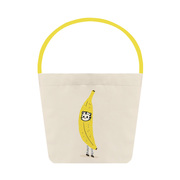 香蕉人cosplay小众设计卡通可爱帆布包包大容量水桶包妈咪包定制
