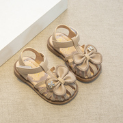 女宝宝凉鞋1-3岁0小童公主鞋子0一2岁婴儿鞋女童夏季软底儿童鞋