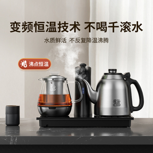 吉谷玻璃煮茶壶2024自动上水，白茶黑茶煮茶器烧茶壶电热一体