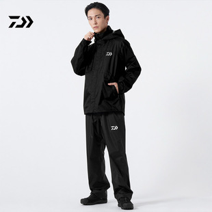 23款达瓦DR-3823冲锋衣防水套装矶钓雨衣路亚野外钓鱼服DAIWA