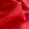 薄款真丝麻布料透明微骨感红色桑蚕丝亚麻高端连衣裙汉服时装面料