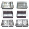 水槽定制加工厨房洗碗池304不锈钢，手工盆订做w双槽单槽洗菜盆