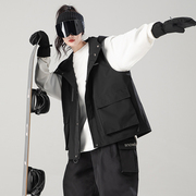 snowbobo防水滑雪服单板男女情侣户外装备加厚保暖滑雪马甲外套潮