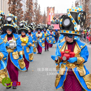 主题乐园巡游服装游乐园景区小丑演出服装音乐节商演演出服装