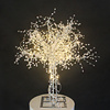 婚庆餐桌摆件发光水晶树创意灯节日花束婚礼舞台装饰布置
