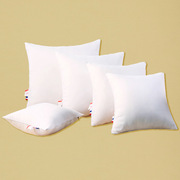 抱枕沙发靠枕枕芯5055正方，床头靠垫芯磨毛布全棉面料