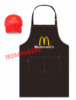 麦当劳麦咖啡围裙定制印图案LOGO广告围裙防水防油厨房男女