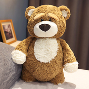 网红可爱小熊玩偶睡觉抱枕棕色熊熊毛绒玩具女孩娃娃公仔儿童大号