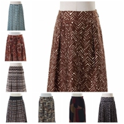 2023夏季Vintage古着孤品日本复古波普风雪纺半身裙 几何色块抽象