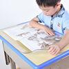 桌垫学生写字台桌面透明书桌儿童小学生40x60课桌水晶板pvc保护垫