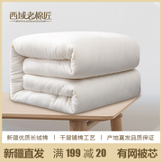 新疆棉花被棉被芯棉絮床垫全棉被子加厚被褥冬被保暖单人双人学生