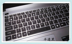 适用华硕K43SD笔记本14寸电脑凹凸键盘保护贴膜彩色防尘防水专用