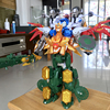 精装版天神地兽金刚收藏版，神兽2伏魔牛圣狮王机器人合体变形玩具