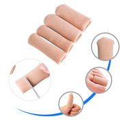 硅胶手指保护套加厚耐磨弹性防护受伤防磨橡胶手指套防滑指头男女