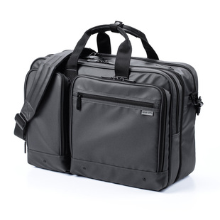 日本sanwa大容量电脑包，背包多功能防水公文包横款男式商务手提包