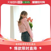 韩国直邮margarinfingers韩版少女，小清新甜美自然气质雪纺衫3016