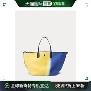 日本直邮Polo Ralph Lauren 女士大号帆布Bellport托特包 WAPOBAG