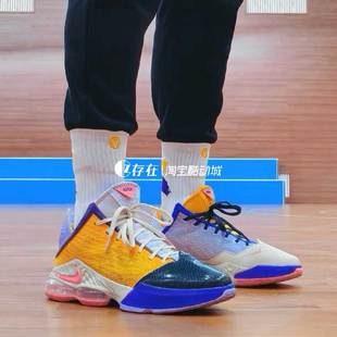 Nike/耐克 LeBron19 詹姆斯19男子实战运动缓震篮球鞋 DO9828-500