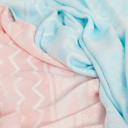 盖毯婴儿竹纤维毛巾被双层单人儿童，夏季空调被子，薄款午睡冰丝毯子