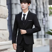 70-210斤男士西服套装休闲青少年学生韩版职业，结婚西装小西装外套